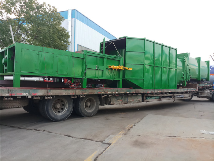 分體式水平壓縮垃圾處理站設(shè)備