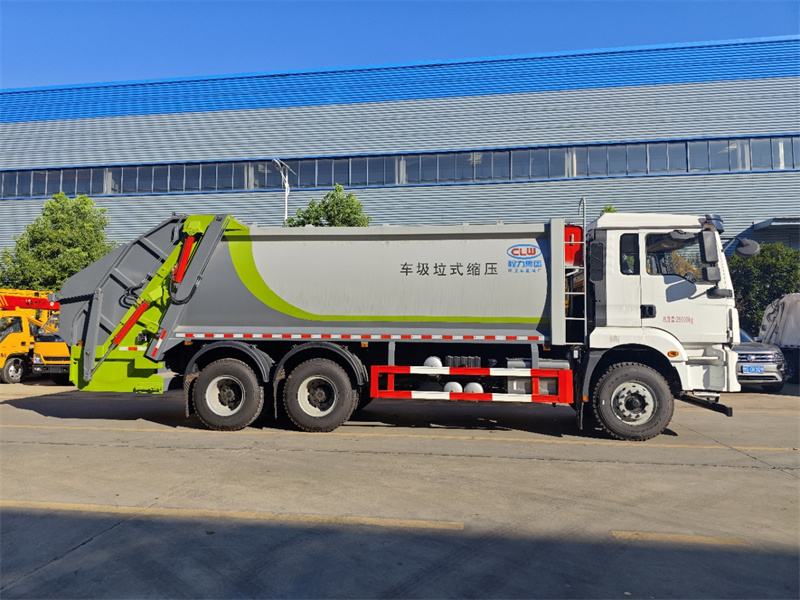 國六18立方陜汽德龍后雙橋 壓縮垃圾車